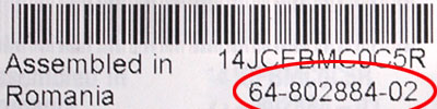 2884c Label