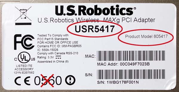 5417a Label