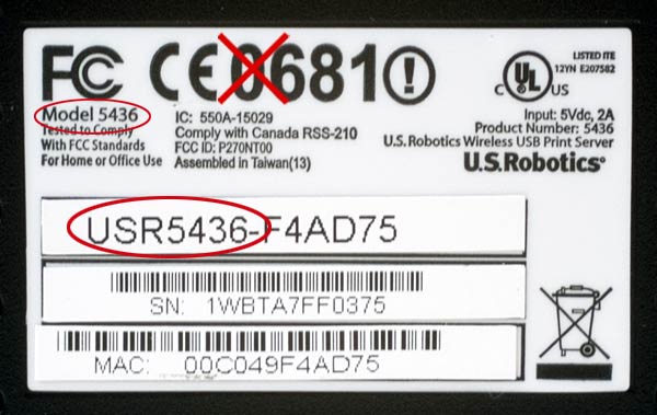 5436 Label
