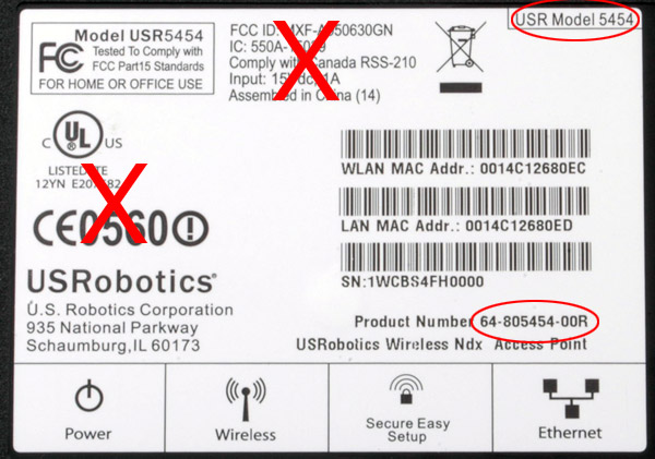5454 Label