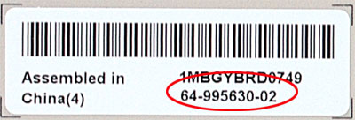 5630b Label