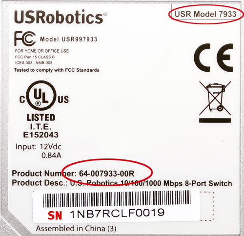 7933 Label