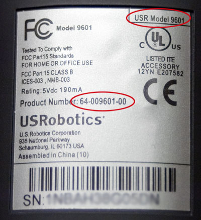 9601a Label
